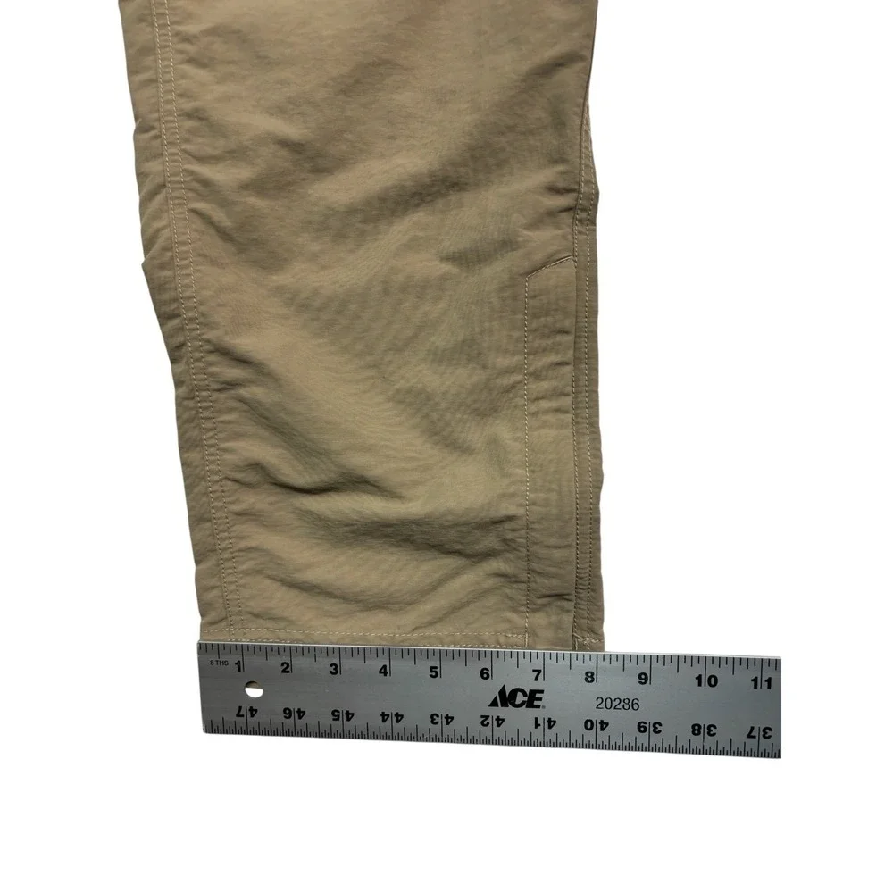 The North Face Small Short 30/32x28 Tan Zip Off Convertible Pants Shorts Hiking